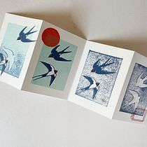 Mój projekt z kursu: Ilustracje wykonane własnoręcznie wyrzeźbionymi stemplami. Un progetto di Artigianato, Belle arti, Illustrazione tradizionale e Stampa di Agata Sieradzka - 12.10.2024