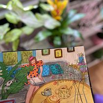 Mi proyecto del curso: Sketchbook para explorar tu estilo de dibujo. Esboçado, Criatividade, Desenho, Ilustração tradicional, Pintura em aquarela, Pintura guache, e Sketchbook projeto de isadorazhao2 - 12.10.2024