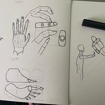Mon projet du cours : Dessin anatomique pour débutants Ein Projekt aus dem Bereich Bildende Künste, Zeichnung, Bleistiftzeichnung, Realistische Zeichnung, Anatomische Zeichnung und Skizzenentwurf von beliveinrm - 13.10.2024