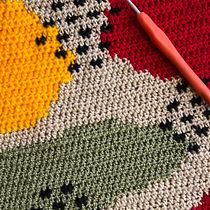 Aprendiendo Intarsia Crochet.. Decoration, DIY, Fiber Arts, Crochet, Fashion Design, and Textile Design project by javfariasv - 10.11.2024