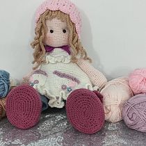 Mi proyecto del curso: Elaboración de muñecas amigurumi románticas. Amigurumi, Arts, Crafts, Crochet, Fiber Arts, Textile Design, To, and Design project by Geline Cedres - 10.12.2024