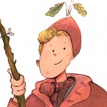 My project for course: Illustrated Characters Factory. Projekt z dziedziny Projektowanie postaci, Trad, c, jna ilustracja, Ilustracja c, frowa, Ilustracje dla dzieci i Narracja użytkownika Ruby - 04.10.2024