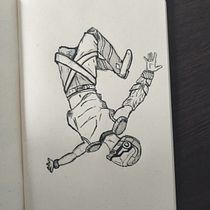 Meu projeto do curso: Sketchbook fantástico: desenhe personagens com a imaginação. Criatividade, Desenho, Ilustração tradicional, e Sketchbook projeto de brunordasilva.br - 14.10.2024