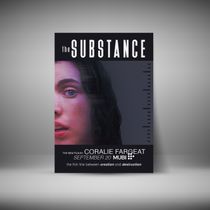 The Substance movie poster. Creativit, Art Direction, Design, Information Design, Graphic Design, and Communication project by Weronika Lang - 10.15.2024