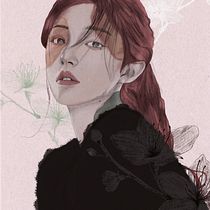 Mi proyecto del curso: Retrato ilustrado con Procreate. Projekt z dziedziny Trad, c, jna ilustracja, Grafika wektorowa, Portret, Ilustracja c i frowa użytkownika irenealvarezdel - 16.10.2024