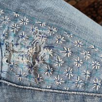 Mi proyecto del curso: Upcycling con bordado inspirado en Sashiko. Arts, Crafts, Embroider, Mindfulness, and Meditation project by ondiz - 10.15.2024