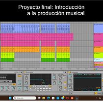 Mi proyecto final: Introducción a la producción musical. Un proyecto de Música y Producción musical de Eric Torralba Fuentes - 17.10.2024