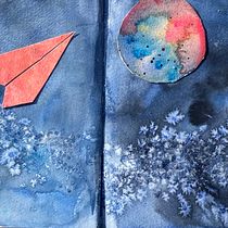Mon projet du cours : Croquis créatifs à l'aquarelle pour débutants. Sketching, Creativit, Drawing, Traditional illustration, Watercolor Painting, and Sketchbook project by logarcat - 10.18.2024