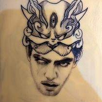 Mi proyecto del curso: Tatuaje para principiantes. Tattoo Design project by camargorodriguezjose - 10.22.2024