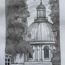 My project for course: Urban Illustration with Inking Techniques. Architectural Illustration, Drawing, Ink Illustration, Sketchbook, and Sketching project by chrismandiville - 10.21.2024