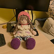 My project for course: Design and Crochet Romantic-Style Amigurumi Ein Projekt aus dem Bereich Amigurumi, H, werk, Crochet, Textildesign und Spielzeugdesign von Andreea - 21.10.2024