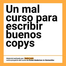 Escriba aquí un título ingenioso para mi proyecto de fin de curso.. Un progetto di Pubblicità, Comunicazione, Cop, writing, Stor e telling di Pedro León - 20.10.2024