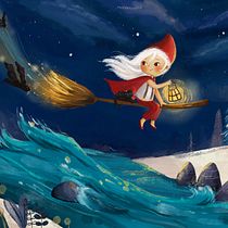 My project for course: Children’s Illustration with Procreate: Paint Magical Scenes. Children's Illustration, Digital Illustration, Digital Painting, and Picturebook project by Sun Beam - 10.22.2024