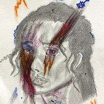 Mi proyecto del curso: Retrato con técnicas mixtas: captura emociones y expresiones Ein Projekt aus dem Bereich Artistische Zeichnung, Zeichnung, Bildende Künste, Bleistiftzeichnung, Porträtzeichnung und Realistische Zeichnung von isabellaotero16 - 19.10.2024