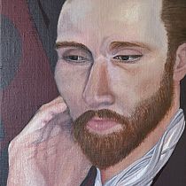 Il mio progetto del corso: Introduzione al ritratto realistico a olio. Fine Arts, Oil Painting, Painting, and Portrait Photograph project by Jessica Quituizaca - 09.20.2024
