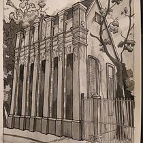 Meu projeto do curso: Ilustração urbana com técnicas de tinta. Architectural Illustration, Drawing, Ink Illustration, Sketchbook, and Sketching project by Jimmy Couto - 10.22.2024