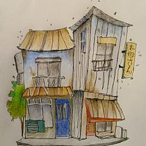 My project for course: Expressive Architectural Sketching with Colored Markers Ein Projekt aus dem Bereich Architektonische Illustration, Zeichnung, Illustration mit Tinte, Sketchbook und Skizzenentwurf von Gary - 25.10.2024