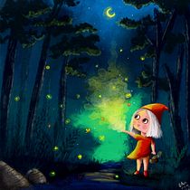 My project for course: Children’s Illustration with Procreate: Paint Magical Scenes. Children's Illustration, Digital Illustration, Digital Painting, and Picturebook project by glnydnn888 - 10.26.2024
