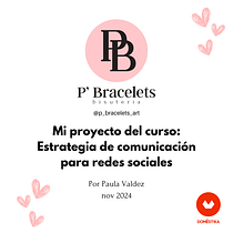 Mi proyecto del curso: Estrategia de comunicación para redes sociales. Un progetto di Marketing digitale, Social media, Mobile marketing, Marketing per Facebook, Comunicazione, Marketing per Instagram e Growth Marketing di Paula Valdez - 09.11.2024