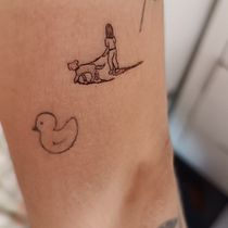 Meu projeto do curso: Tatuagem para principiantes. Tattoo Design project by caroline.sam23 - 10.29.2024
