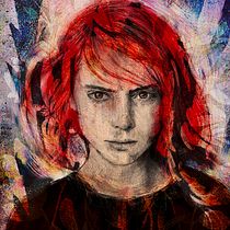 My project for course: Illustrated Portraits with Procreate. Projekt z dziedziny Trad, c, jna ilustracja, Grafika wektorowa, Portret, Ilustracja c i frowa użytkownika anat30baron - 29.10.2024