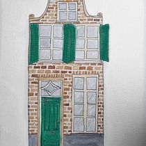 Mijn project van de cursus: Stadsbeeld in aquarel: breng je stad in beeld. Ilustração arquitetônica, Pintura, Pintura em aquarela, e Desenho projeto de Daphne - 30.10.2024