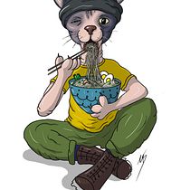 My project for course: Anthropomorphic Character Creation. Drawing, Character Design, Traditional illustration, Digital Illustration, and Watercolor Painting project by Mary Saiz - 10.31.2024