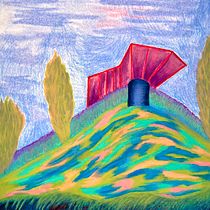 Mon projet du cours : Dessin de paysage aux pastels : jouez avec la lumière. Artistic Drawing, Drawing, Fine Arts, Traditional illustration, and Pencil Drawing project by Jeanne Macheret - 10.31.2024