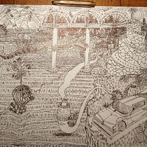 The View Ein Projekt aus dem Bereich Zeichnung, Bleistiftzeichnung, Artistische Zeichnung, Realistische Zeichnung, Traditionelle Illustration und Illustration mit Tinte von Andre Rebai - 31.10.2024