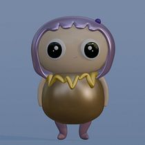 My project for course: Kawaii Character Creation in 3D with Blender Ein Projekt aus dem Bereich 3-D-Modellierung, Design von Figuren, Digitale Illustration, Traditionelle Illustration und Manga von garbadiana - 30.10.2024