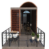Mi proyecto del curso: Creación de proyectos de interiorismo con SketchUp. Un proyecto de Arquitectura interior, Diseño 3D, Diseño de interiores, Interiorismo y Modelado 3D de Arq.Sebastian Martinez Guzmán - 30.10.2024