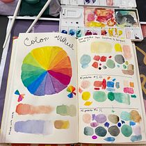Mi proyecto del curso: Sketchbook para explorar tu estilo de dibujo. Esboçado, Criatividade, Desenho, Ilustração tradicional, Pintura em aquarela, Pintura guache, e Sketchbook projeto de Pamela Erin Mason Ramos - 01.11.2024