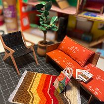 My project for course: Miniature Furnishings for DIY Doll House. Arts, Crafts, and DIY project by Megan - 11.02.2024