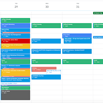 My project for course: Agenda Organization for Energy and Time Management. Creative Consulting, Design Management, Marketing, Management, and Productivit project by Keiko Enriquez - 11.03.2024