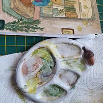 My project for course: Exploratory Sketchbook: Find Your Drawing Style. Esboçado, Criatividade, Desenho, Ilustração tradicional, Pintura em aquarela, Pintura guache, e Sketchbook projeto de Veronica R - 31.10.2024