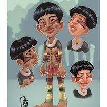 Meu projeto do curso: Design de personagem digital: desenhe protagonistas com personalidade. Character Design, Digital Drawing, Digital Illustration, Drawing, and Traditional illustration project by HALDEY LEONARDO - 11.04.2024