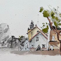 My project for course: Expressive Architectural Sketching with Colored Markers Ein Projekt aus dem Bereich Architektonische Illustration, Zeichnung, Illustration mit Tinte, Sketchbook und Skizzenentwurf von manon_bentley - 04.11.2024