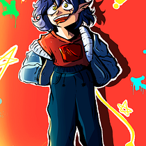 Mi proyecto del curso: Creación de personajes manga urbanos . Character Design, Digital Drawing, Digital Illustration, Traditional illustration, and Manga project by Ana Valeria Pérez Maya - 11.05.2024