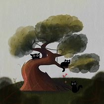 My project for course: Atmospheric Scenes in Procreate: Paint with Color and Light. Un progetto di Illustrazione digitale e Design di Menna Abdellatef - 05.11.2024