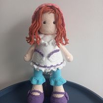 My project for course: Design and Crochet Romantic-Style Amigurumi Ein Projekt aus dem Bereich Amigurumi, H, werk, Crochet, Weben, Textildesign und Spielzeugdesign von daani_caballeri - 05.11.2024