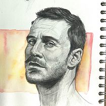 Mein Abschlussprojekt für den Kurs: Künstlerisches Porträtzeichnen: Authentische Gesichtsausdrücke . Un projet de Dessin artistique, Dessin, Dessin anatomique, Beaux Arts, Illustration traditionnelle, Dessin au cra, on, Dessin de portrait, Dessin réaliste , et Esquisse  de Vanessa Lang - 06.11.2024