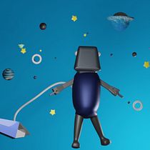 My project for course: 3D Character Creation in Blender. Un progetto di 3D, Character design 3D, Progettazione 3D, Modellazione 3D e Character design di Cebolla Mendez - 04.11.2024