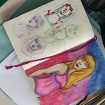 Mi proyecto del curso: Crea retratos estilizados con tu propio estilo Ein Projekt aus dem Bereich Design von Figuren, Digitale Zeichnung, Zeichnung und Porträtzeichnung von clarisllamagar - 02.10.2024
