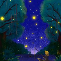 Mon projet du cours : Scènes atmosphériques colorées et lumineuses sur Procreate. Un progetto di Illustrazione digitale di Lisa Guillou - 06.11.2024