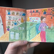 Mój projekt z kursu: Szkicownik do odkrycia własnego stylu rysunku . Esboçado, Criatividade, Desenho, Ilustração tradicional, Pintura em aquarela, Pintura guache, e Sketchbook projeto de martakonstancja.w - 08.11.2024