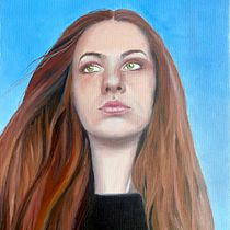 My project for course: Introduction to Realistic Oil Portraiture. Fine Arts, Oil Painting, and Painting project by javelina - 11.09.2024