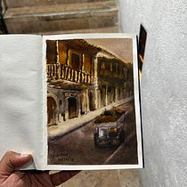 My project for course: Watercolor Fundamentals: Light and Color. Architectural Illustration, Painting, and Watercolor Painting project by gauravrathod47 - 11.02.2024