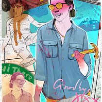 My project for course: Cover Art Illustration with Pencil, Ink, and Digital Painting. Un projet de Illustration numérique, Peinture numérique, Dessin, Illustration à l'encre, Dessin au cra , et on de jonnymoss1 - 10.11.2024