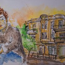 Mi proyecto del curso: Sketching artístico en acuarela: atrévete a expresar tus ideas. Esboçado, Criatividade, Desenho, Ilustração tradicional, Pintura em aquarela, e Sketchbook projeto de Noa Sagi Finci - 11.11.2024