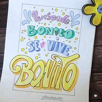 Mi proyecto del curso: Lettering en acuarela a todo color. Un projet de Lettering manuel, Lettering , et Aquarelle de Esther A P - 07.08.2023